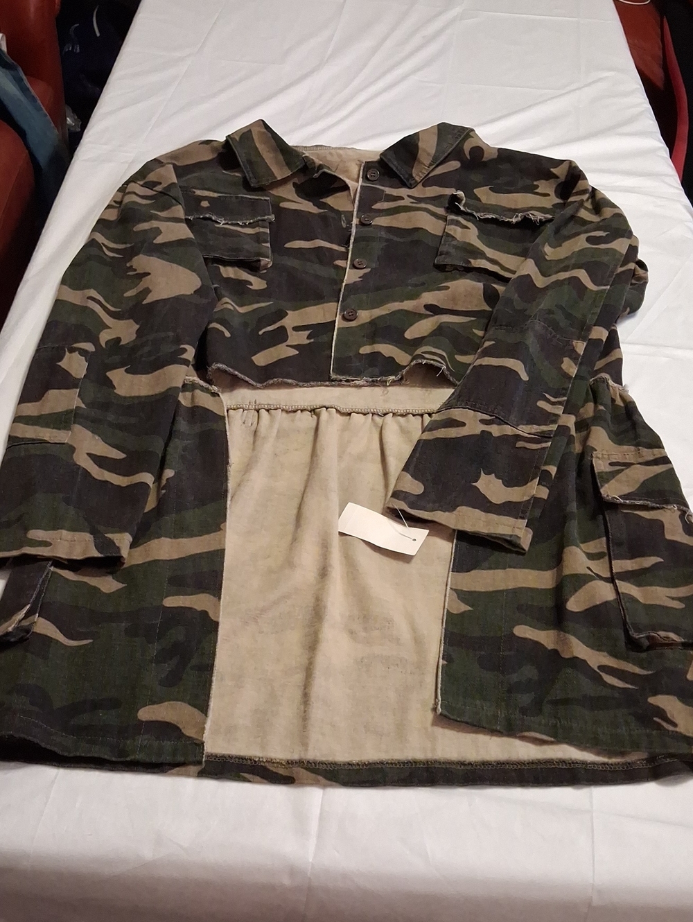 Camouflage JACKET - Green Camo